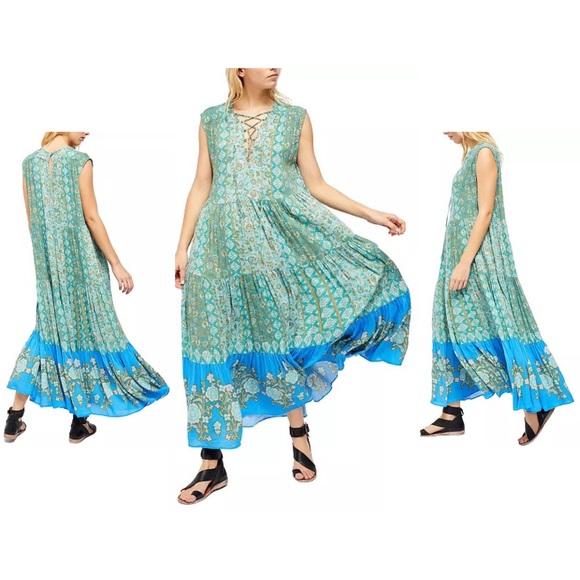 Free People Hanalei Bay Maxi Dress - Picture 1 of 12